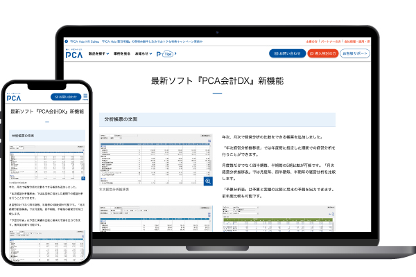 PCA会計DX
