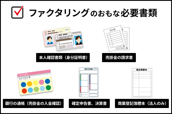 必要書類が少ないファクタリングは手続きが早い